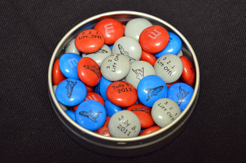 M&M's Gives NASA Sweet Sendoff For Final Shuttle Mission